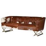 Cowboy Hide 3 Seater Sofa